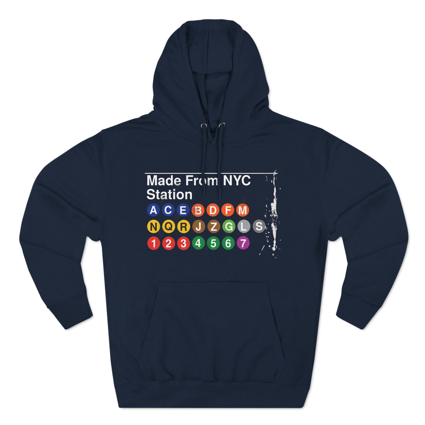 NYC Subway Series - Three-Panel Fleece Hoodie