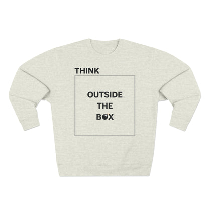 Think Outside The Box Unisex Crewneck Sweatshirt