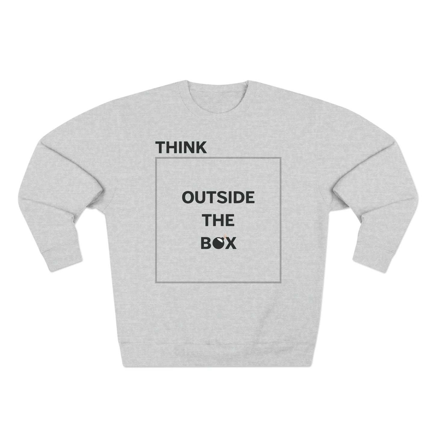 Think Outside The Box Unisex Crewneck Sweatshirt