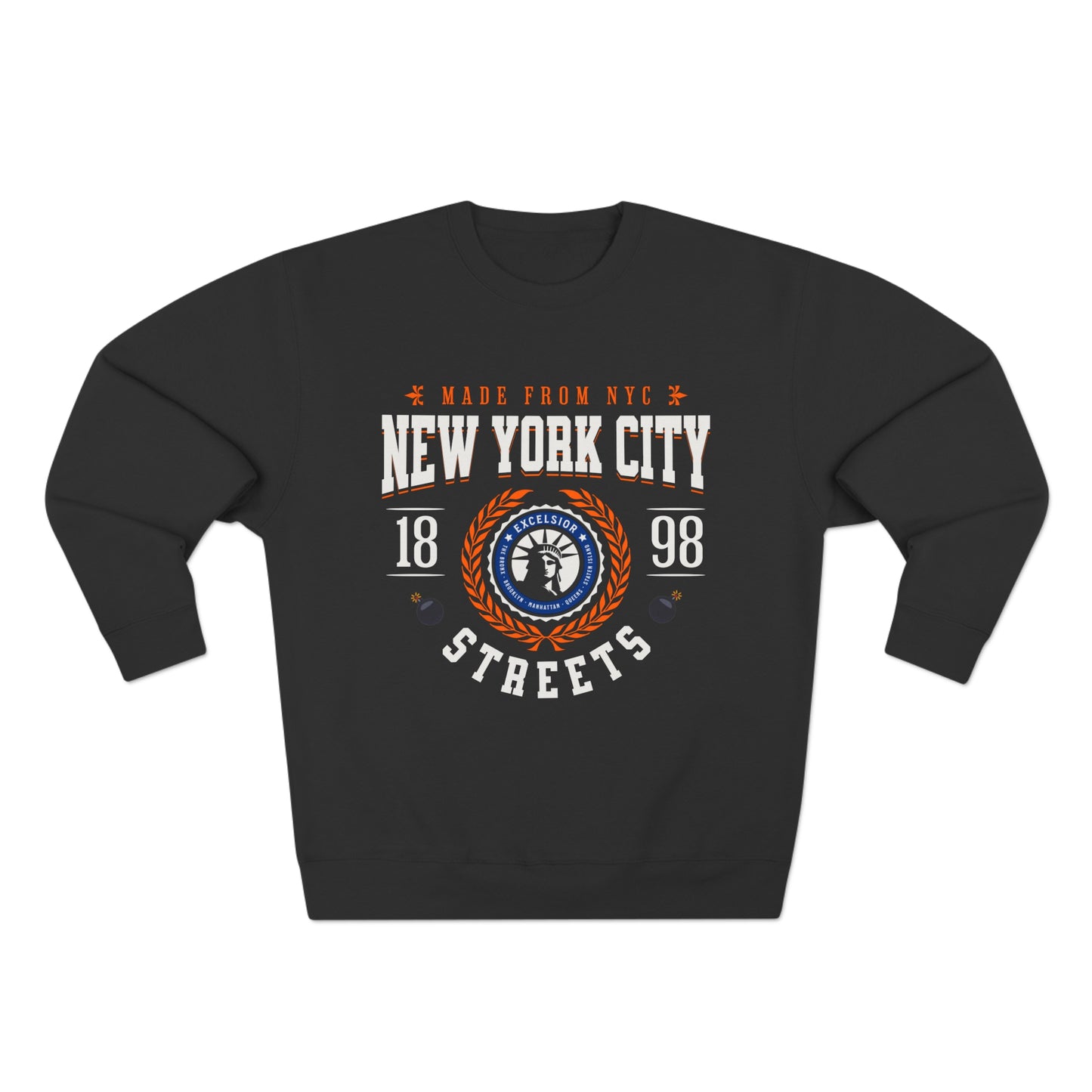 NYC Streets University Unisex Crewneck Sweatshirt