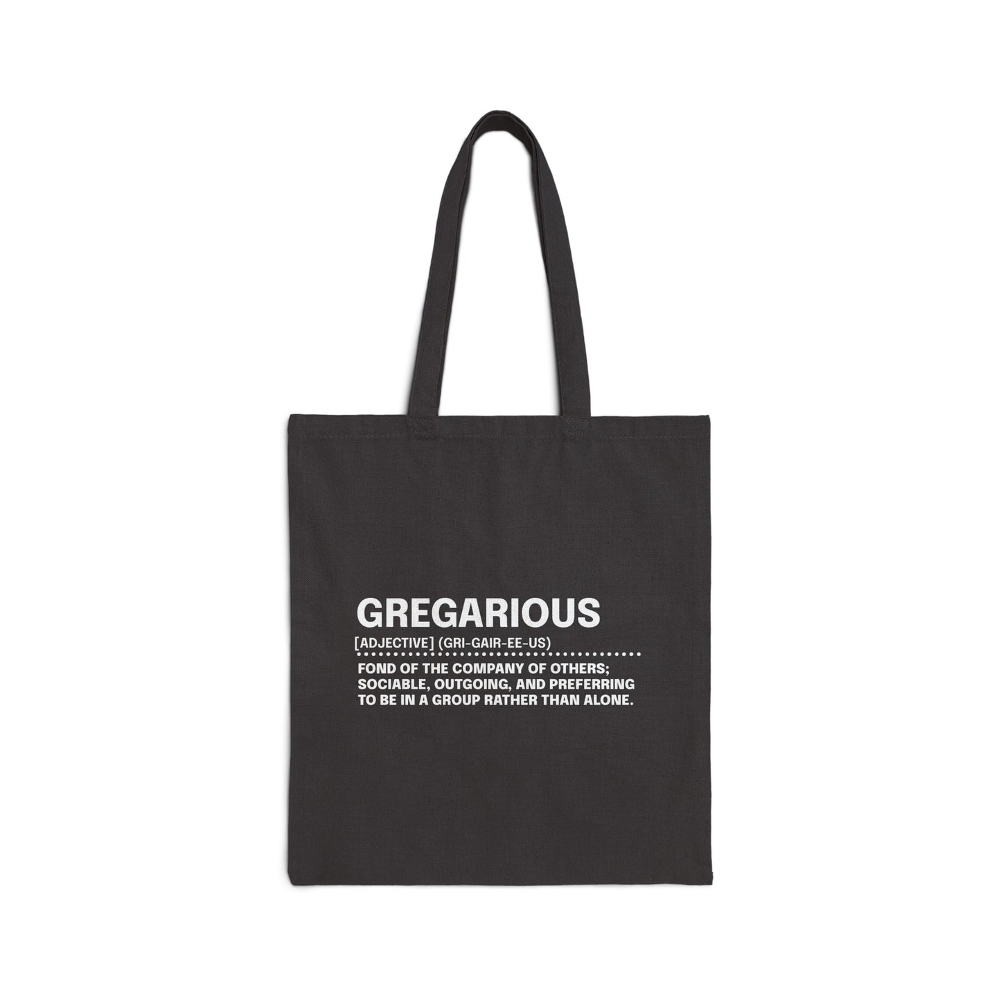 The Lexicon Collection: Gregarious Tote Bag by Exploding Imagination