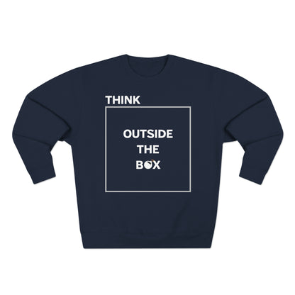 Think Outside The Box Unisex Crewneck Sweatshirt