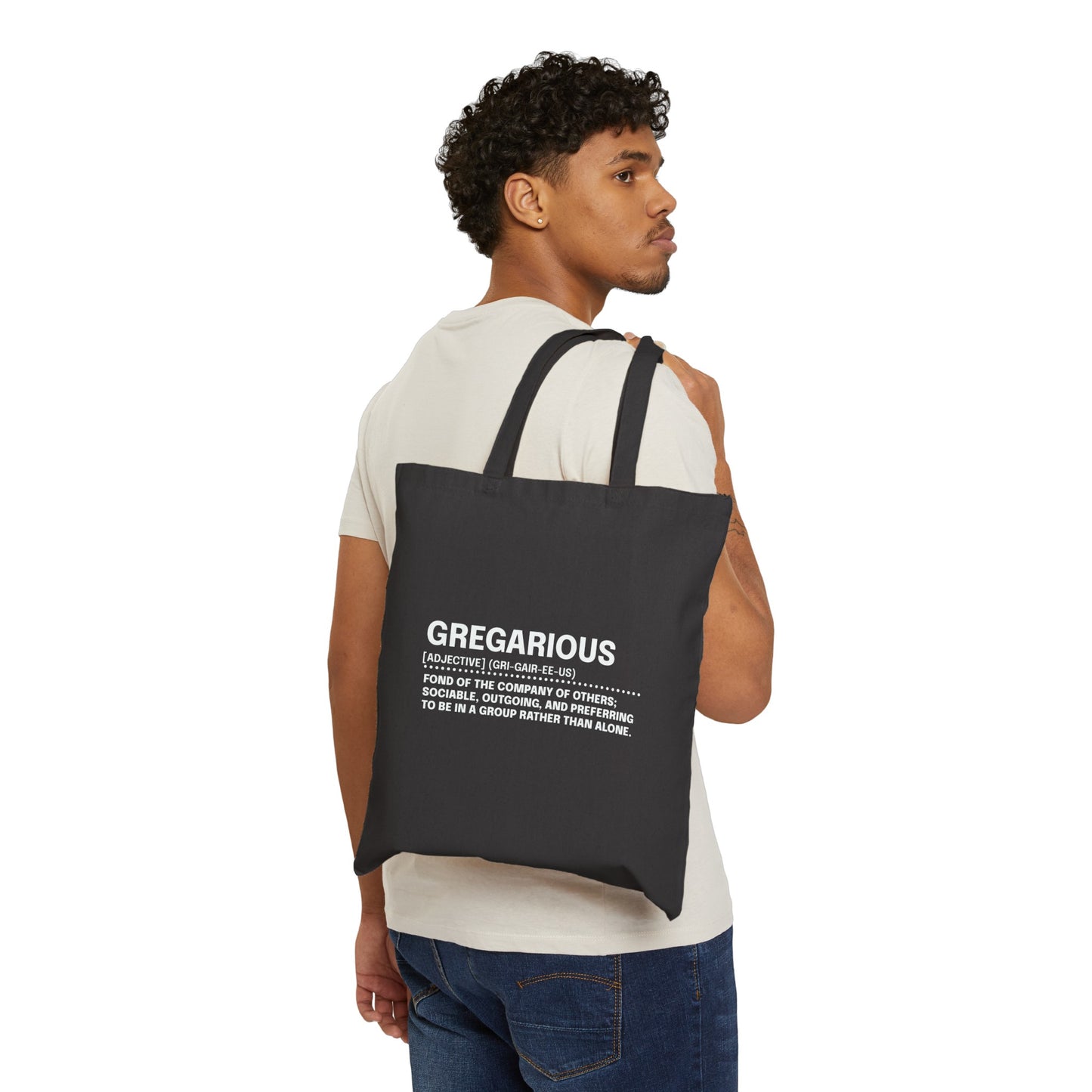 The Lexicon Collection: Gregarious Tote Bag by Exploding Imagination