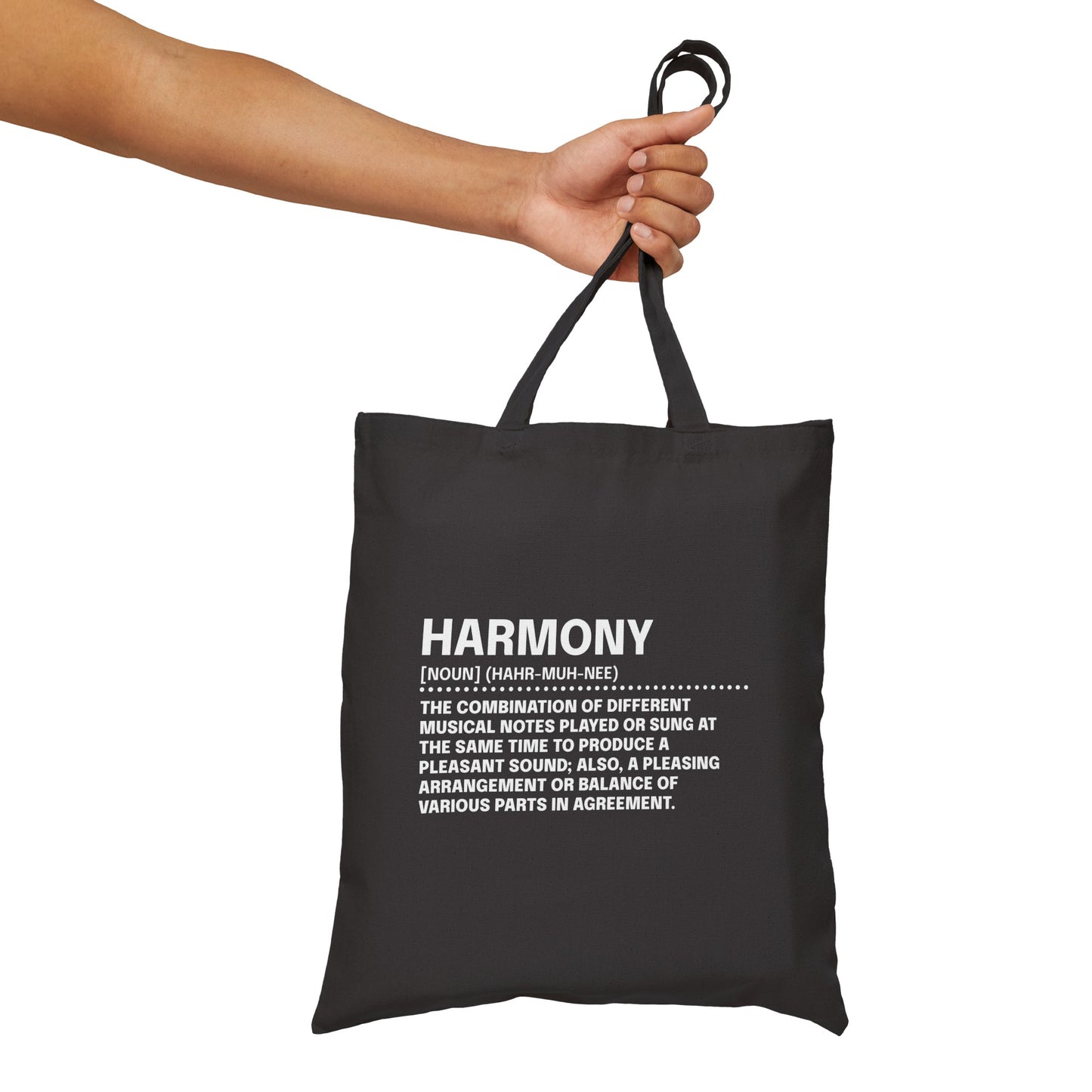 The Lexicon Collection: Harmony Tote Bag by Exploding Imagination