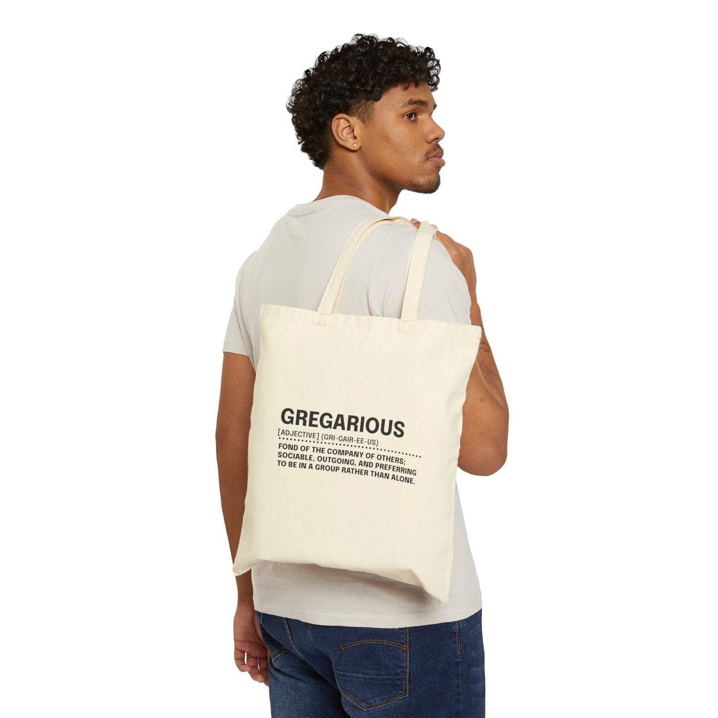 The Lexicon Collection: Gregarious Tote Bag by Exploding Imagination