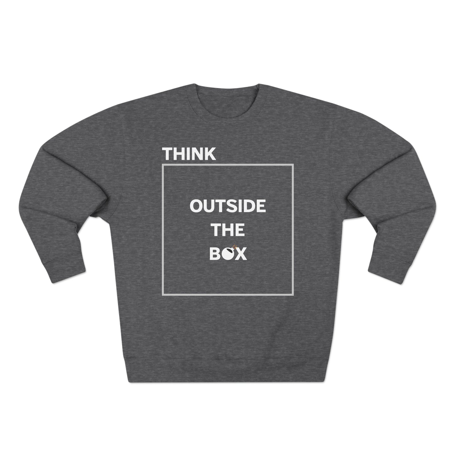 Think Outside The Box Unisex Crewneck Sweatshirt