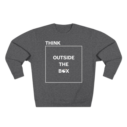 Think Outside The Box Unisex Crewneck Sweatshirt