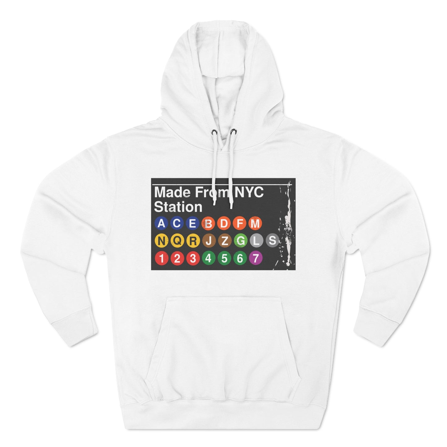 NYC Subway Series - Three-Panel Fleece Hoodie