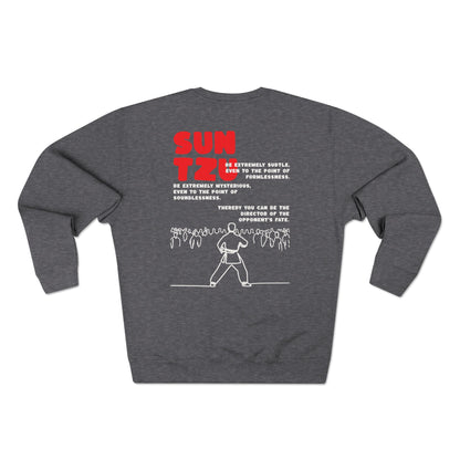 Be Extremely Subtle by Sun Tzu Unisex Crewneck Sweatshirt