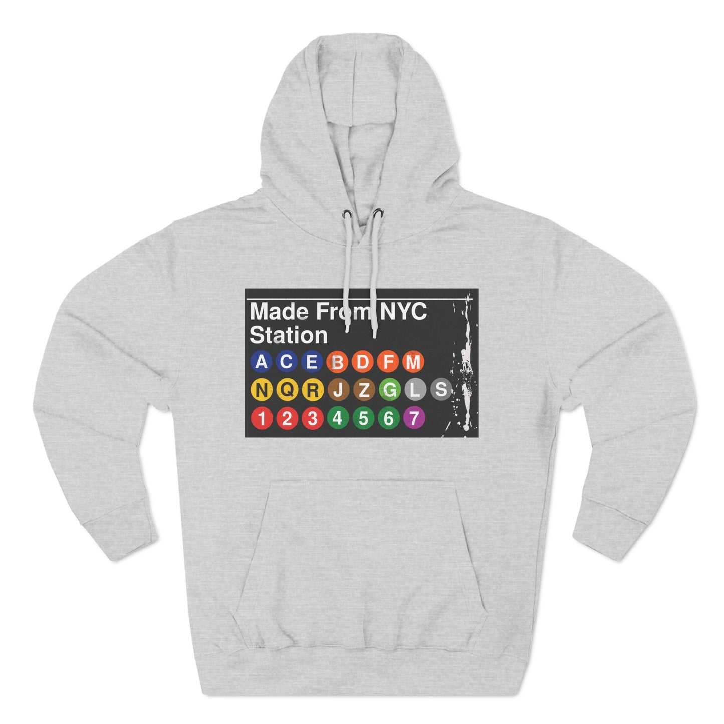 NYC Subway Series - Three-Panel Fleece Hoodie