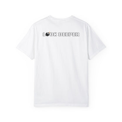 "Look Deeper" Introspective Dual-Design T-Shirt