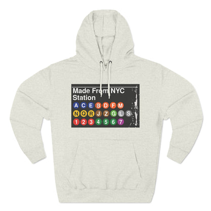 NYC Subway Series - Three-Panel Fleece Hoodie