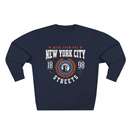 NYC Streets University Unisex Crewneck Sweatshirt