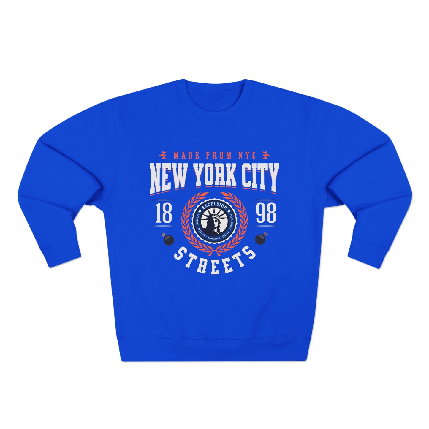 NYC Streets University Unisex Crewneck Sweatshirt