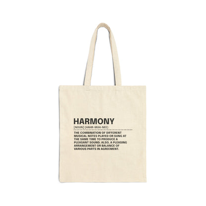 The Lexicon Collection: Harmony Tote Bag by Exploding Imagination