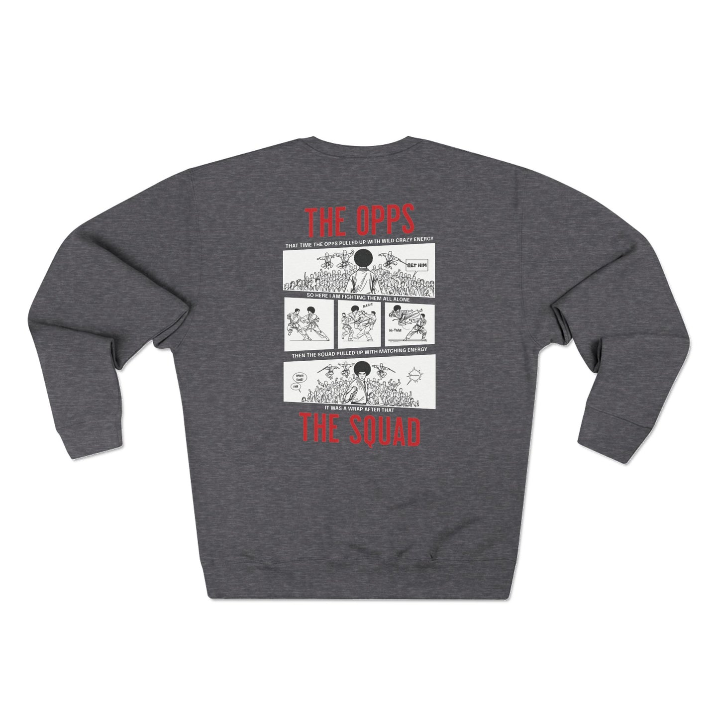 The Opps vs The Squad Comic Sweatshirt