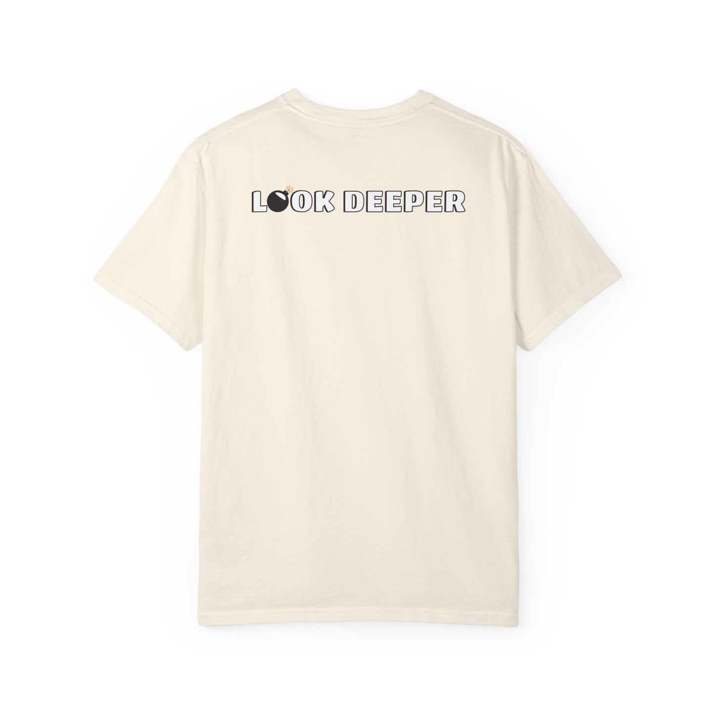 "Look Deeper" Introspective Dual-Design T-Shirt