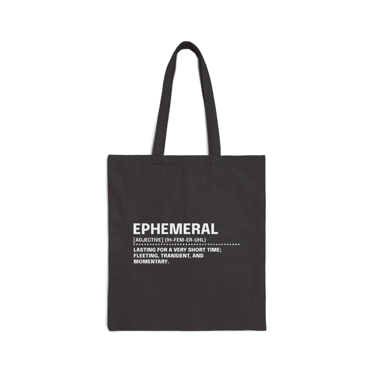 The Lexicon Collection: Ephemeral Tote Bag by Exploding Imagination