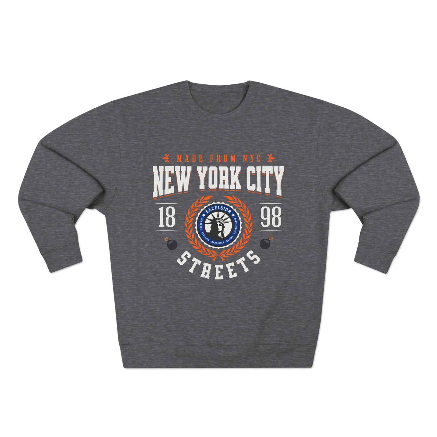 NYC Streets University Unisex Crewneck Sweatshirt