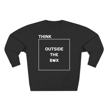 Think Outside The Box Unisex Crewneck Sweatshirt