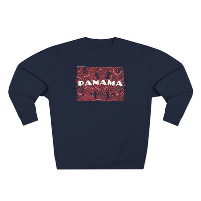 Mola Art Unisex Sweatshirt - Panama Provinces and Indigenous Comarcas