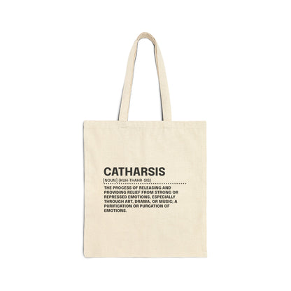 The Lexicon Collection: Catharsis Tote Bag by Exploding Imagination