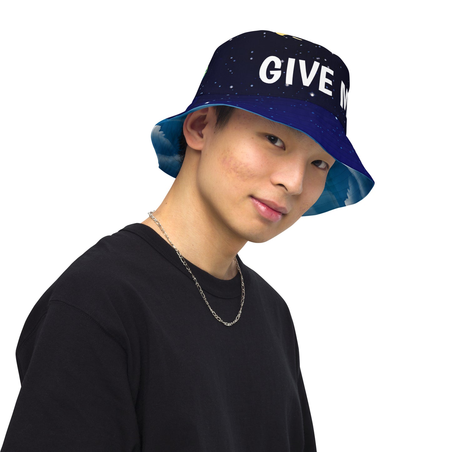 Give Me Space - Reversible bucket hat