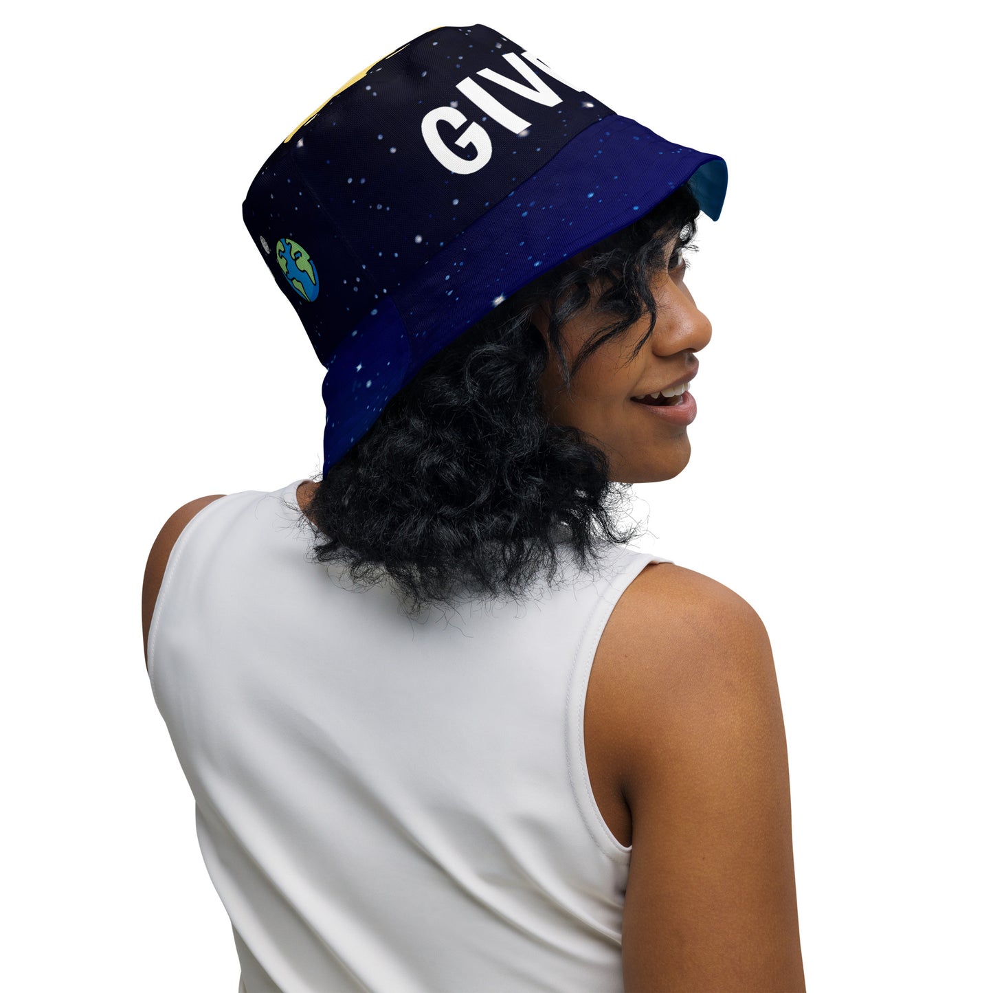 Give Me Space - Reversible bucket hat