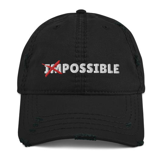 XPossible Distressed Dad Hat