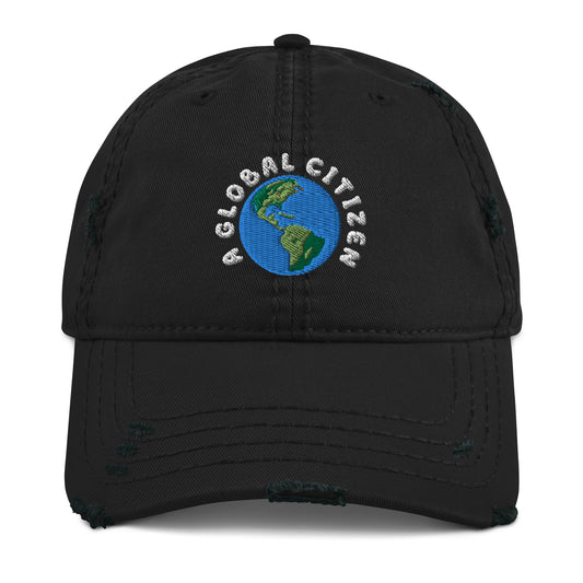 A Global Citizen - The Americas Distressed Dad Hat