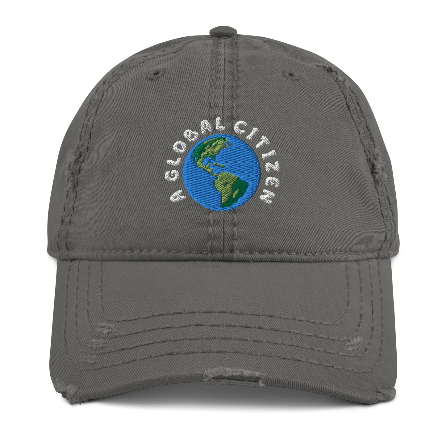 A Global Citizen - The Americas Distressed Dad Hat