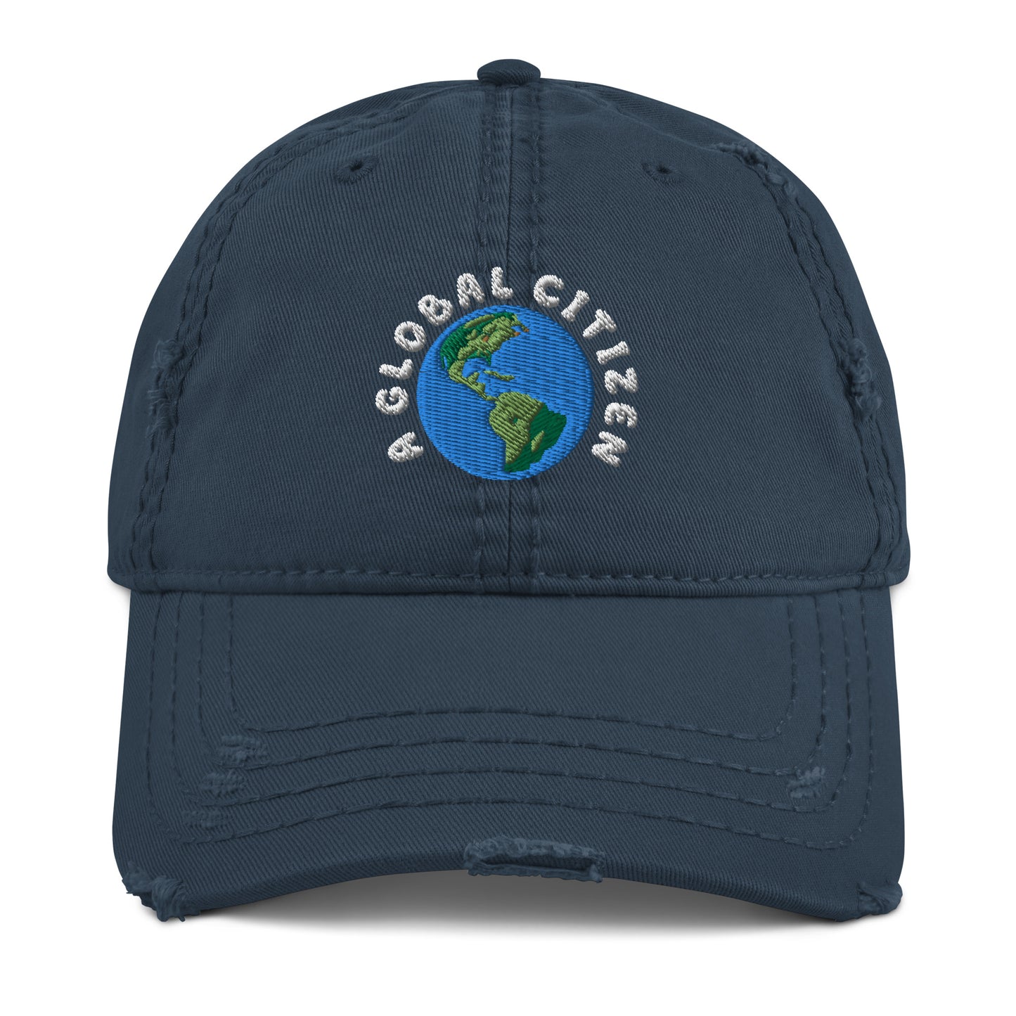 A Global Citizen - The Americas Distressed Dad Hat